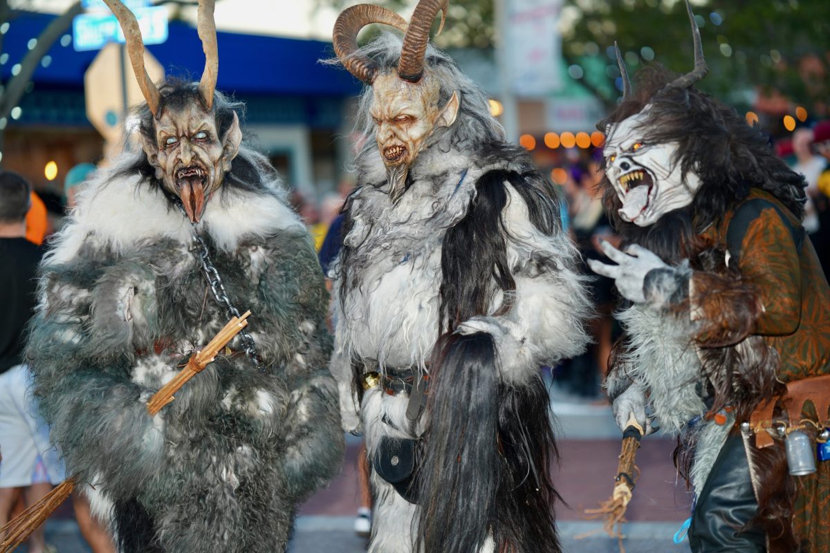Krampus punishes naughty kids this week in Pinellas Park
